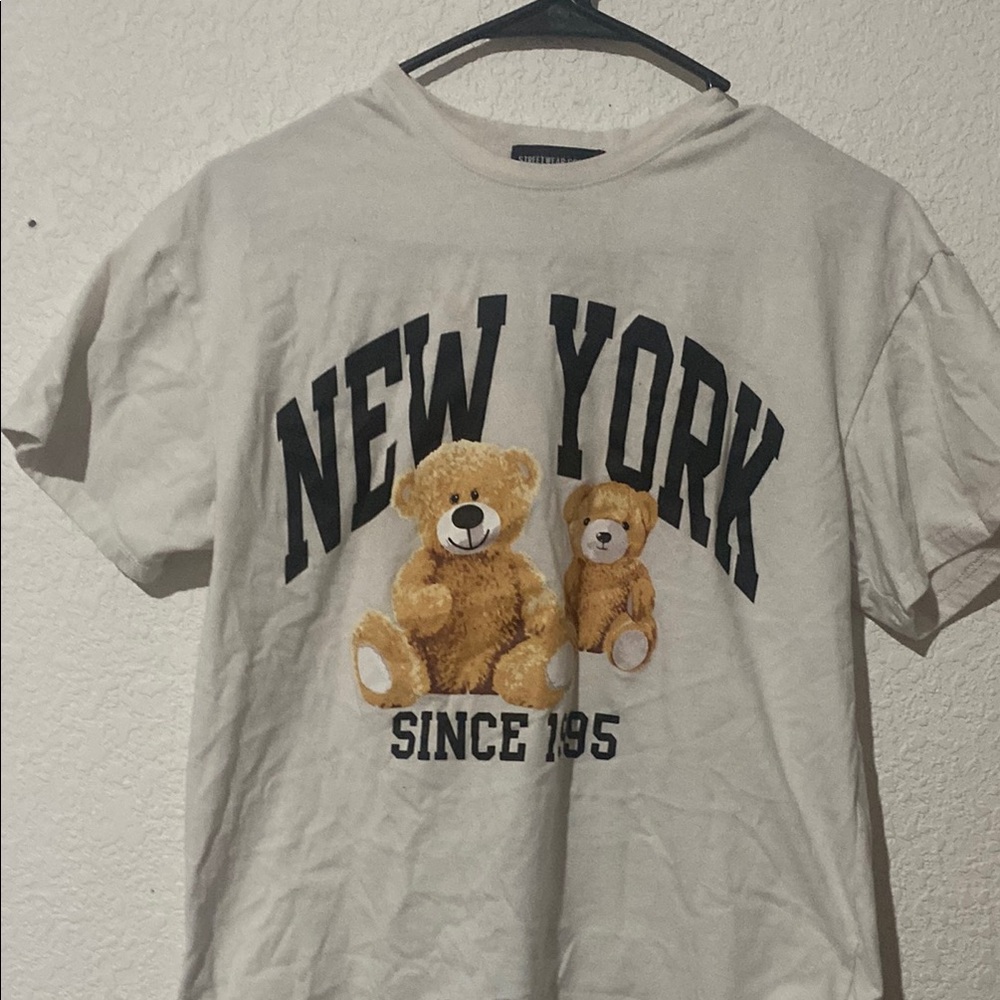 Kids Cream Graphic T-Shirt